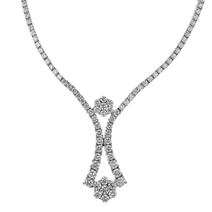 Necklace in 18k Gold with Diamonds