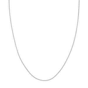 Sterling Silver 2mm Cable Chain with Lobster Lock