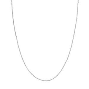 Sterling Silver 1.25mm Square Wheat Chain