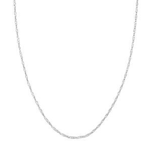 Sterling Silver 2.2mm Singapore Chain