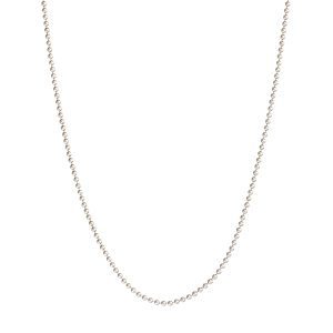 Sterling Silver 1mm Bead Chain