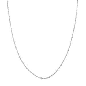 Sterling Silver 2.25mm Sparkle Chain with Lobster Lock