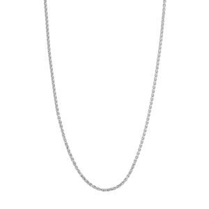 Sterling Silver 1.65mm Wheat Chain with Lobster Lock