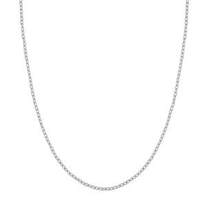 Sterling Silver 2.15mm Designer Rolo Chain with Lobster Lock