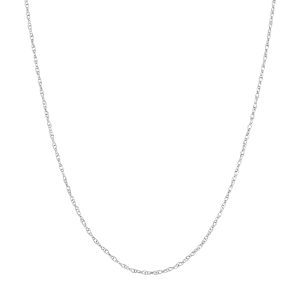 Sterling Silver 0.75mm Pendant Rope Chain