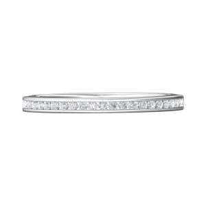 Channel/Shared Prong Wedding Band from the Channel/Shared Prong collection