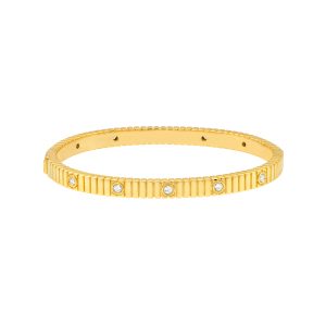Diamond Fluted Bangle (1/2tcw)