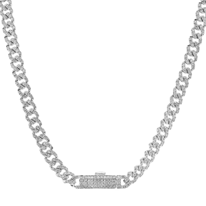 Necklace in 14k Gold with Diamonds