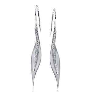 Earring in 18k Gold with Diamonds