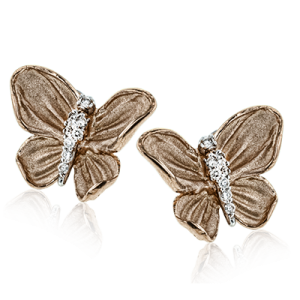 Earring in 18k Gold with Diamonds
