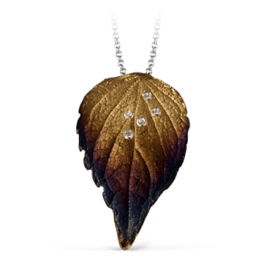 Pendant in 18k Gold with Diamonds