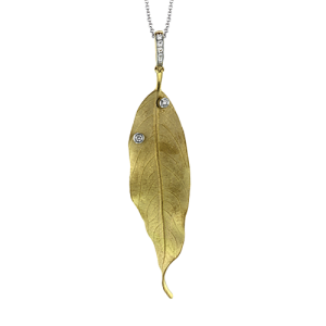 Pendant in 18k Gold with Diamonds