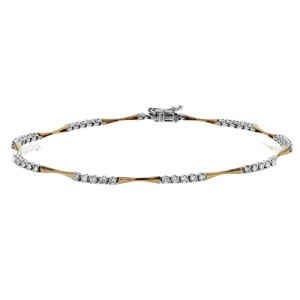 Bracelet in 18k Gold with Diamonds