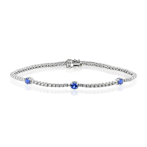 Color Bracelet in 18k Gold with Diamonds