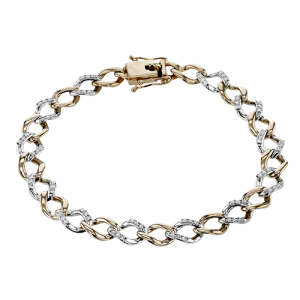 Bracelet in 18k Gold with Diamonds