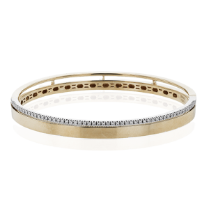 Bangle in 18k Gold with Diamonds