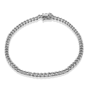 Bracelet in 18k Gold with Diamonds