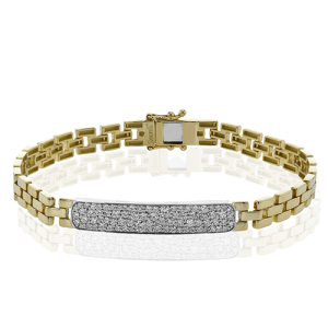 Bracelet in 18k Gold with Diamonds