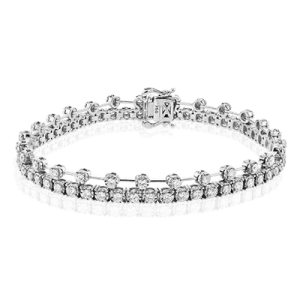 Bracelet in 18k Gold with Diamonds