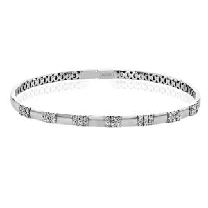 Bangle in 18k Gold with Diamonds