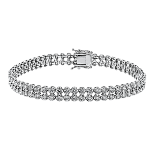 Bracelet in 18k Gold with Diamonds