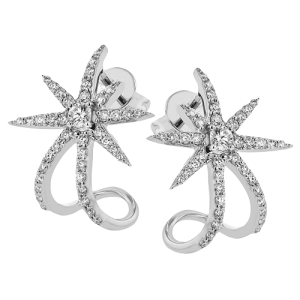 Earring in 18k Gold with Diamonds