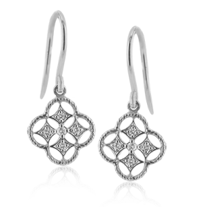 Earring in 18k Gold with Diamonds