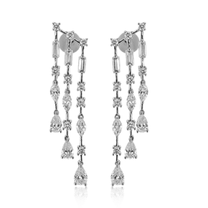 Earring in 18k Gold with Diamonds