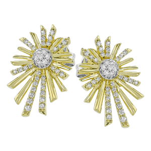 Earring in 18k Gold with Diamonds