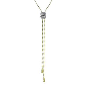 Necklace in 18k Gold with Diamonds