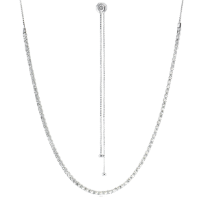 Necklace in 18k Gold with Diamonds