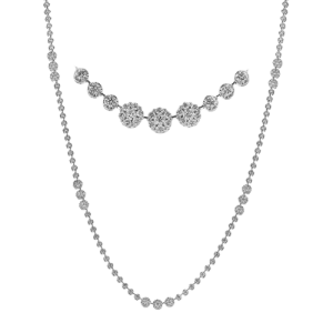 Necklace in 18k Gold with Diamonds
