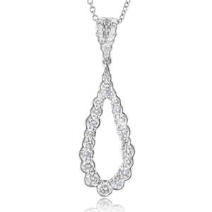 Pendant in 18k Gold with Diamonds