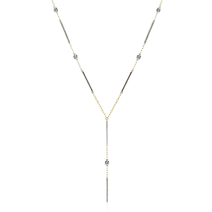 Necklace in 18k Gold with Diamonds