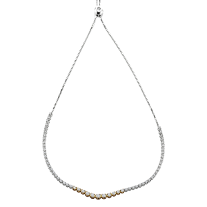 Necklace in 18k Gold with Diamonds
