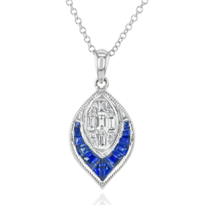 Color Pendant in 18k Gold with Diamonds