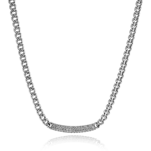 Necklace in 18k Gold with Diamonds