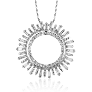 Pendant in 18k Gold with Diamonds