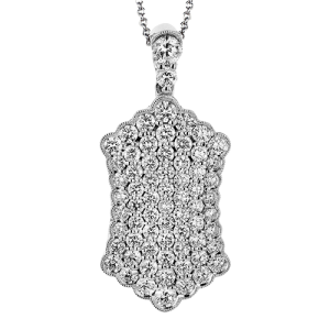 Pendant in 18k Gold with Diamonds