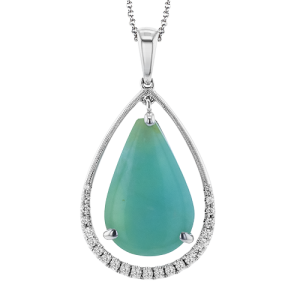 Color Pendant in 18k Gold with Diamonds