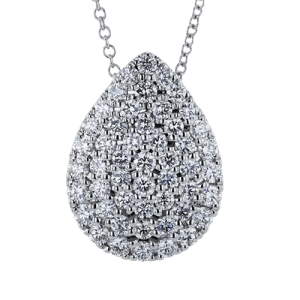 Pendant in 18k Gold with Diamonds
