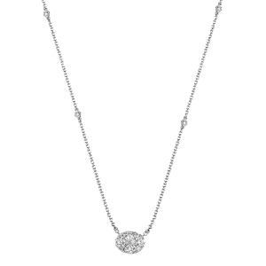 Color Pendant in 18k Gold with Diamonds