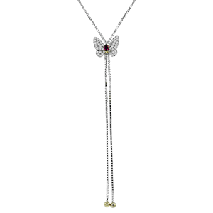 Color Pendant in 18k Gold with Diamonds
