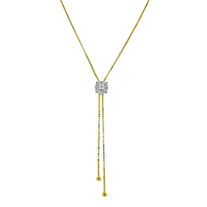 Pendant in 18k Gold with Diamonds
