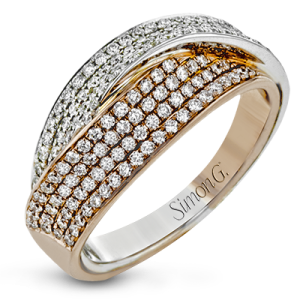 Right Hand Ring in 18k Gold with Diamonds