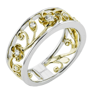 Right Hand Ring in 18k Gold with Diamonds