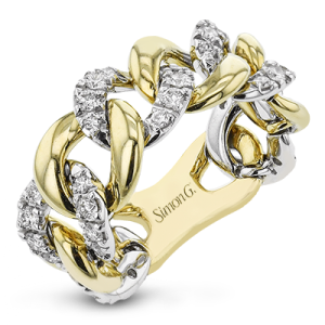 Right Hand Ring in 18k Gold with Diamonds