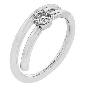 Right Hand Ring in 18k Gold with Diamonds