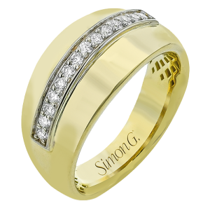 Right Hand Ring in 18k Gold with Diamonds