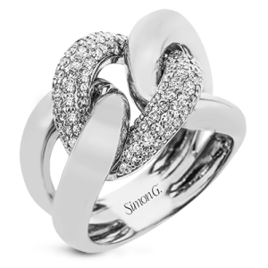 Right Hand Ring in 18k Gold with Diamonds